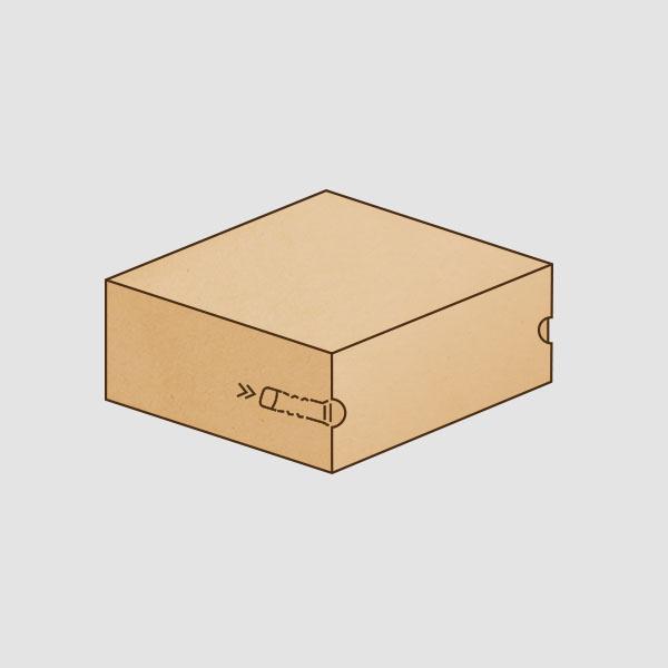 폴더박스 P형 200x200x100 60개
