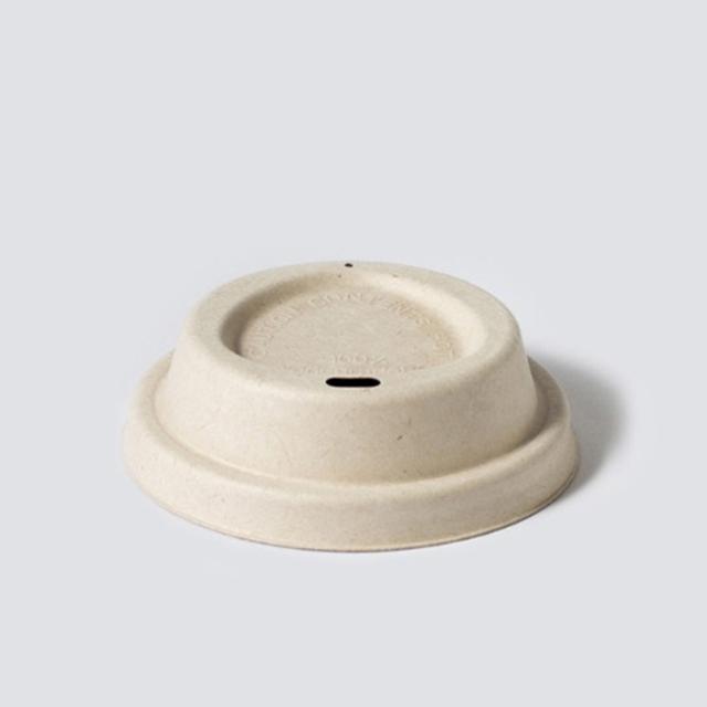 8온스 종이컵용 펄프 뚜껑 1000개