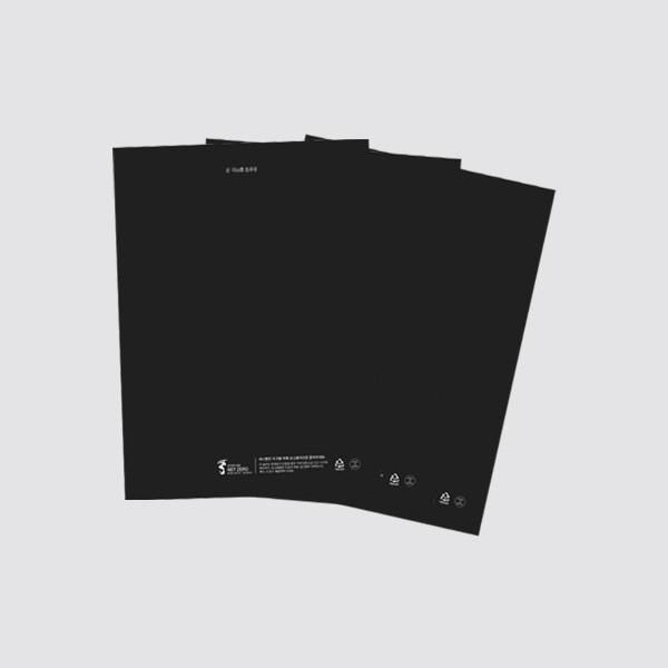 친환경 택배봉투 블랙 32 x 40 + 4cm [중] 1000장