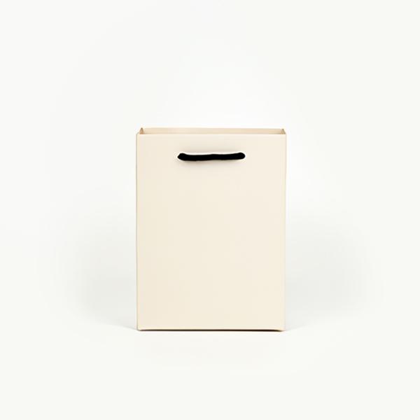 직사각종이가방 세로형2호(15x6x20) 연베이지