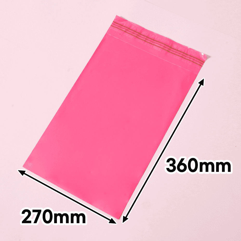 HDPE택배봉투진핑크27cmX36cm 200매
