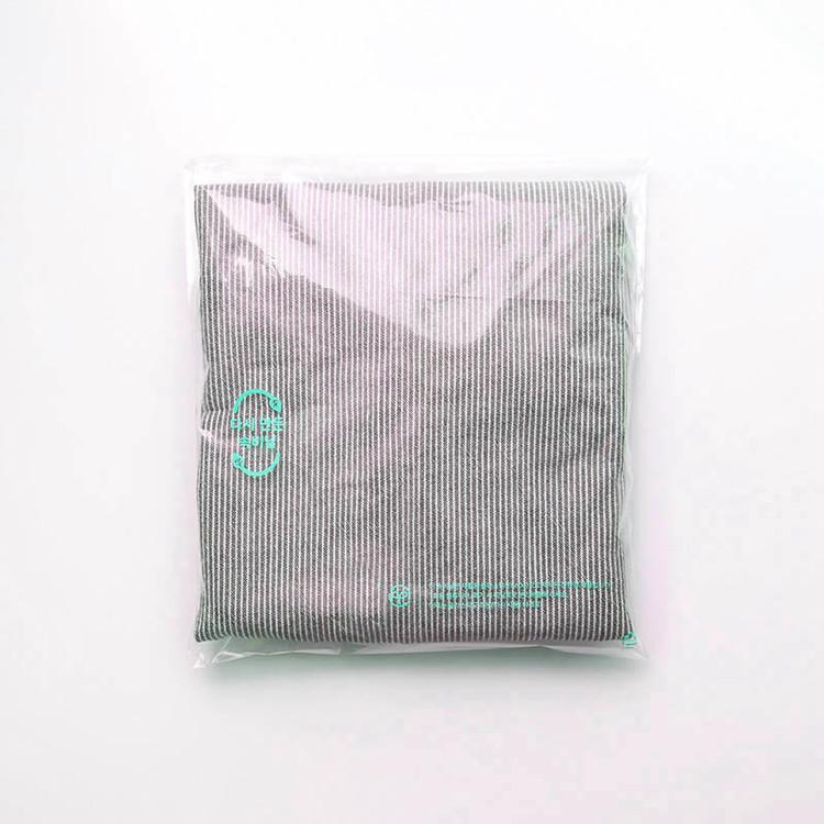 다시 만든 속비닐 EL606 35x43+4 민트 1000장 (타공)