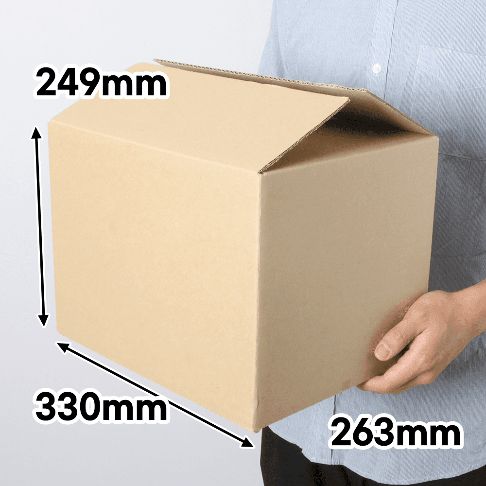 A형박스 60개 330x263x249mm [DA006]