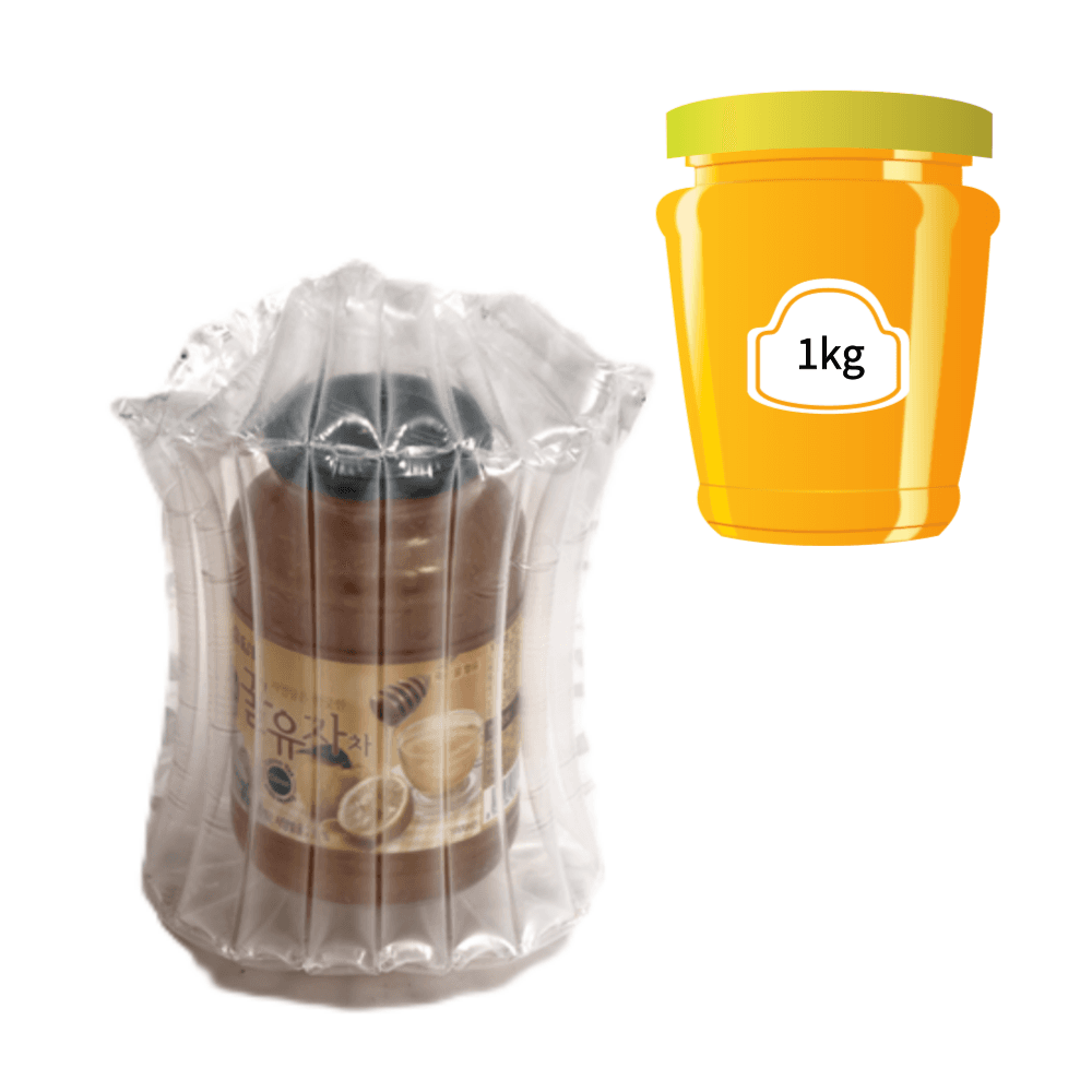 칼렛에어 공기 완충재 유자차 1kg 50매