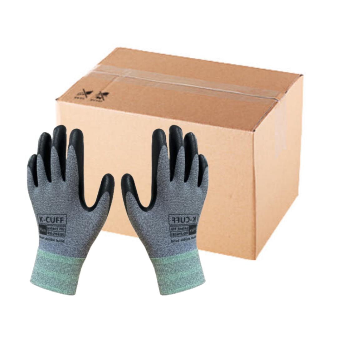 [무료배송]국내생산 K-CUFF 스마트 더블밴드 코팅장갑 M 사이즈 100세트 1BOX
