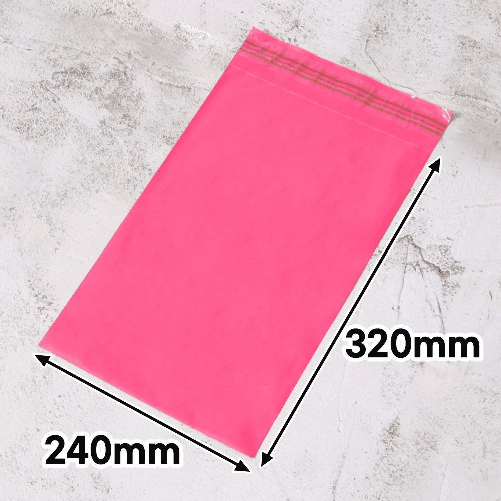 HDPE택배봉투진핑크24cmX32cm 200매