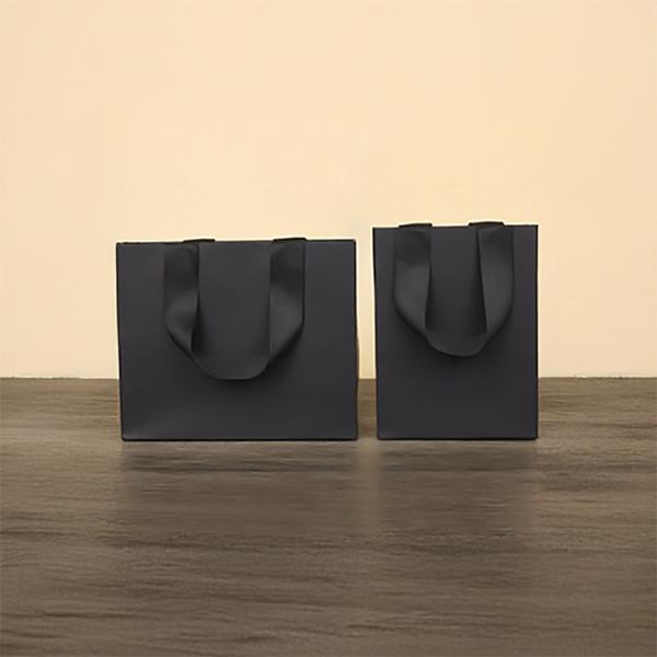 매립형종이가방 세로형 1호(12X5.7X16) 블랙