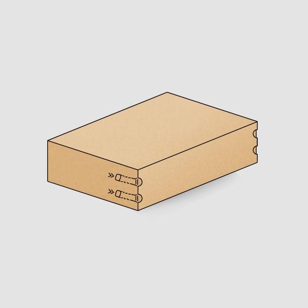 폴더박스 P형 380 x 280 x 120mm 리턴형/2중봉인 35개