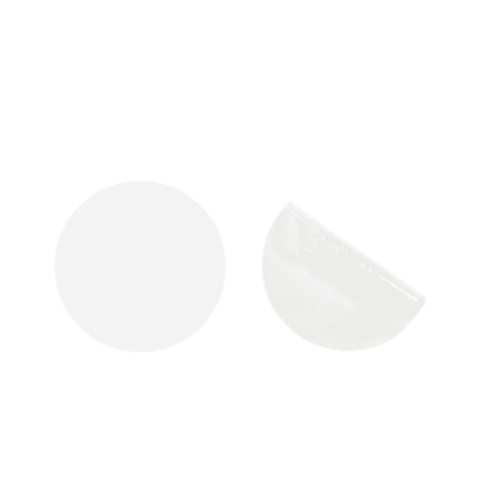 무지원형 비잔류 씰티커 투명