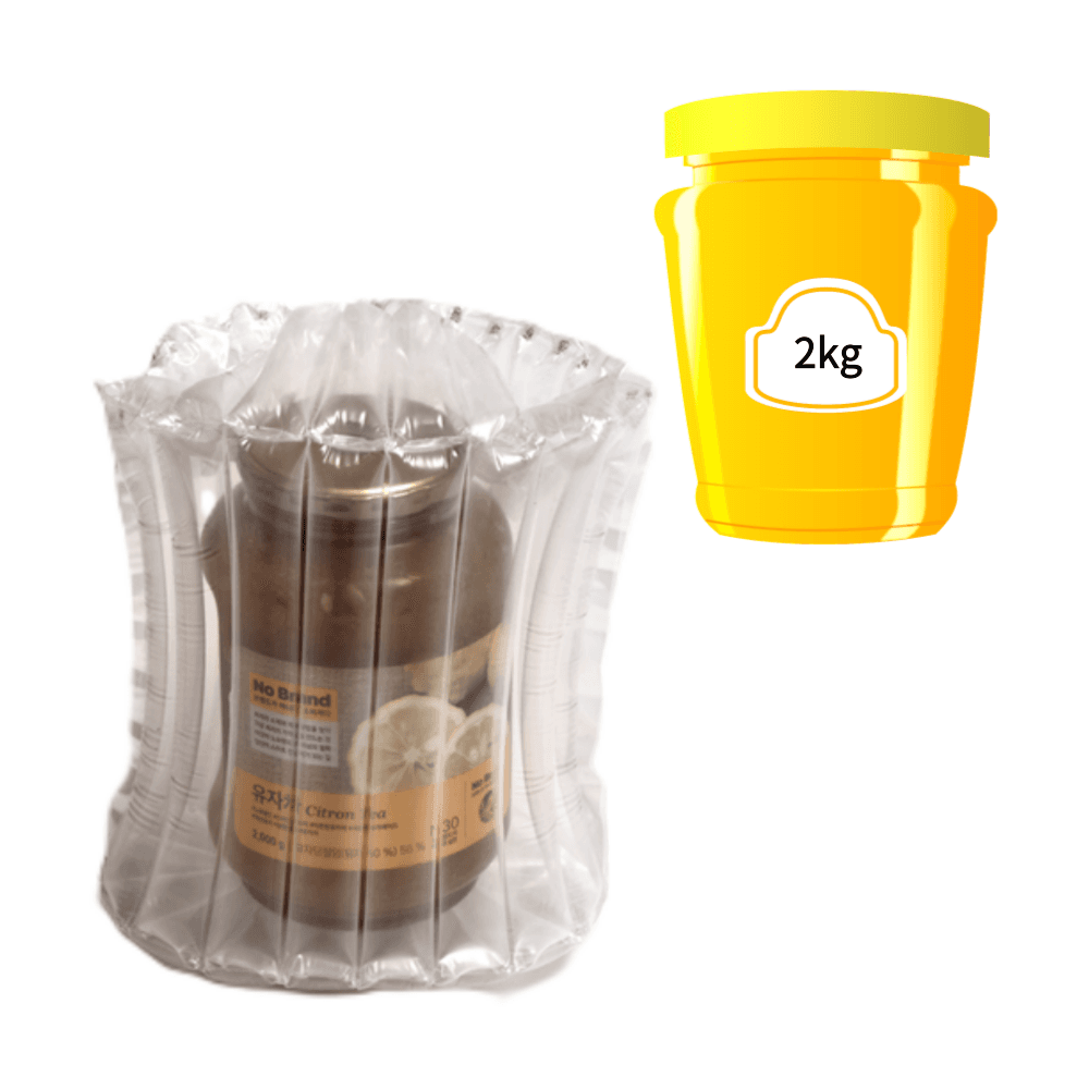 칼렛에어 공기 완충재 유자차 2kg 50매