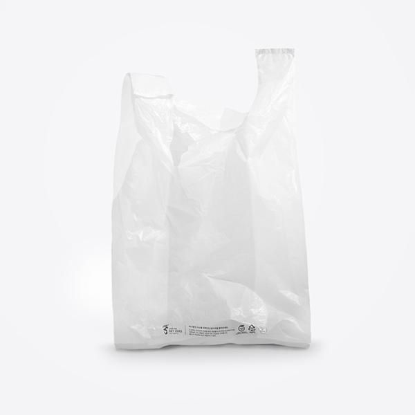 친환경인증 EL606 손잡이봉투 투명 [대] 100장